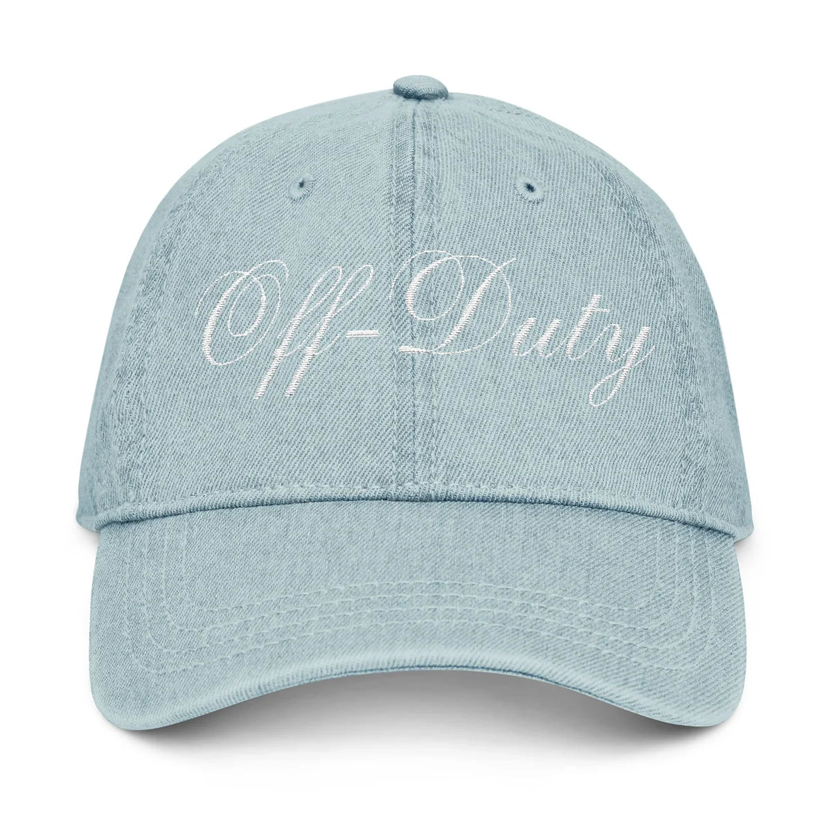 Off-Duty Embroidered Hat