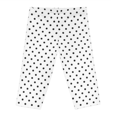 Polka Dot Capri Leggings